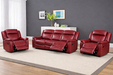 Burgundy Red Leather Gel