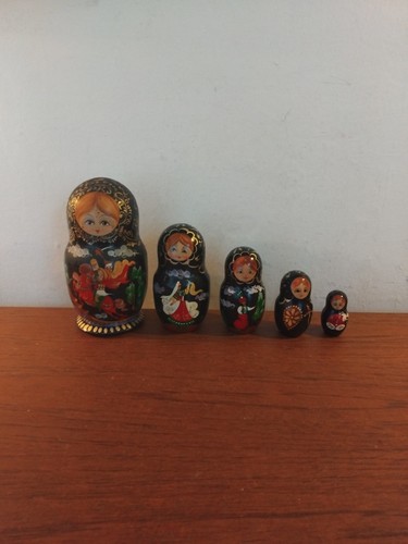Vintage russian dolls - russian,
