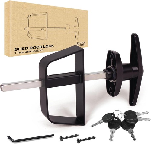 Shed door handle lock - shed,