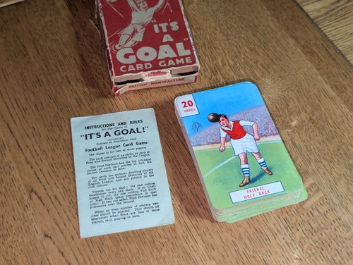 Goal card game pepys - it's,