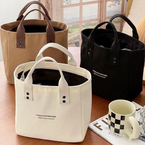 Women canvas handbag solid - canvas,