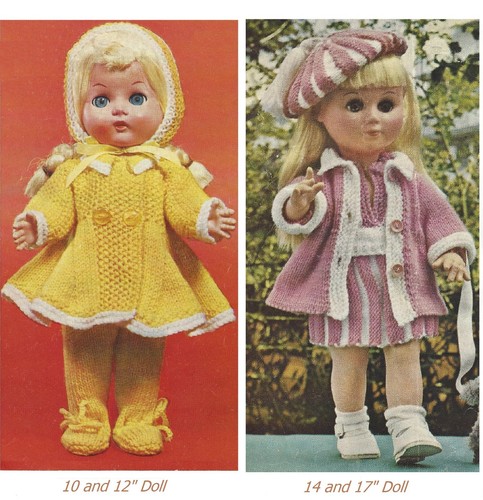 Baby dolls knitting pattern - baby,