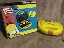 The Simpsons Donut Maker Fully Working With Original Box