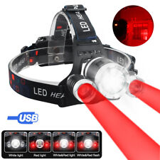 White+Red Light LED Headlamp