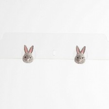 Kate Spade Bunny Rabbit  Make Magic Stud Earrings w/ KS Dust Bag New