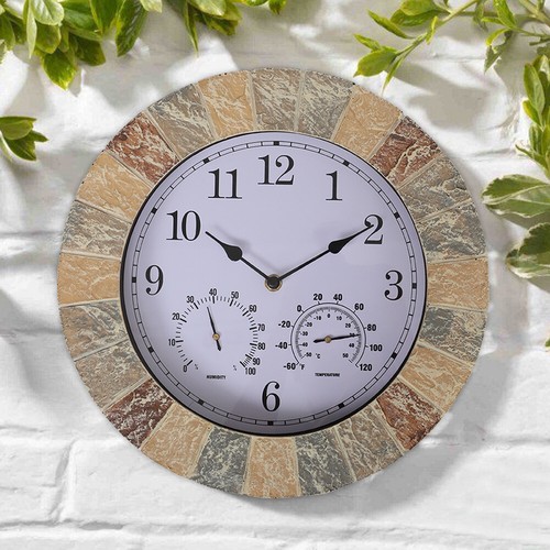 Large garden wall clock - large,