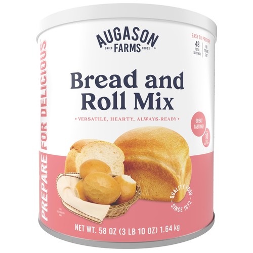 Canned bread mix - bread, servings