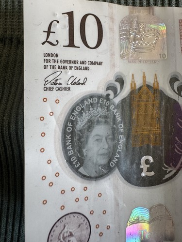 Bank of england - £10,