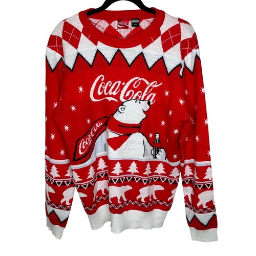 Coca cola polar bear sweater - bear,