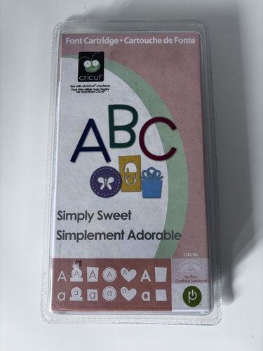 Cricut simply sweet - cricut,