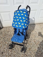 Silver Cross Zest Lemon Pushchair & Rain Cover