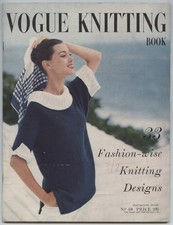 Vintage Vogue Knitting book