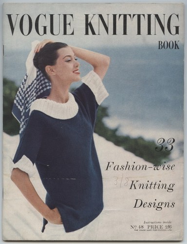 Vintage vogue knitting book - vogue,