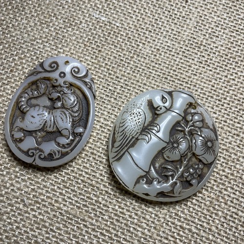 Jade amulets japanese jewelry - japanese,