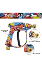 High Pressure Cleaner Water Gun Cleaning Machine Car Wash Water Gun Nozzle