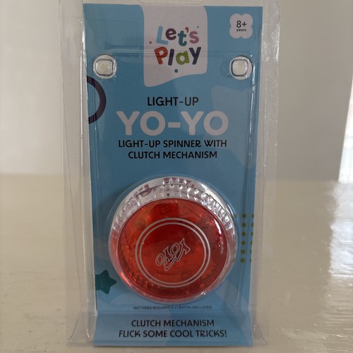 Yoyo spinner red light - red, up