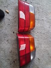 Genuine oe bmw e36 coupe rear lights with bulb holders