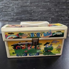 LITTLE STORY TELLER VINTAGE CASSETTES WITH ORIGINAL CASES . NUMBER  1-13