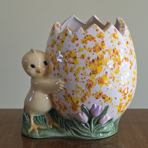 Vintage ceramic easter - vintage, chick