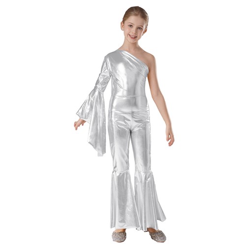 Girl shiny metallic dance - uk,