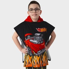Hot Wheels Towel Poncho |