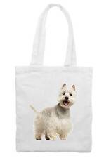 WEST HIGHLAND TERRIER SHOULDER BAG - Scottie Dog Dogs Westie Shopping Tote
