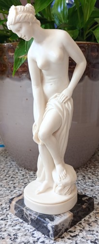 Greek alabaster statue godess - greek,