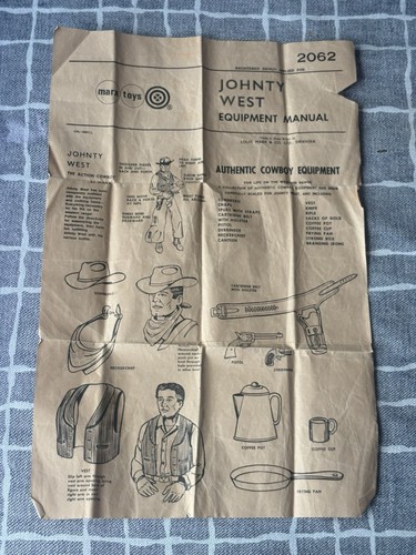 Vintage marx johnny west - marx,