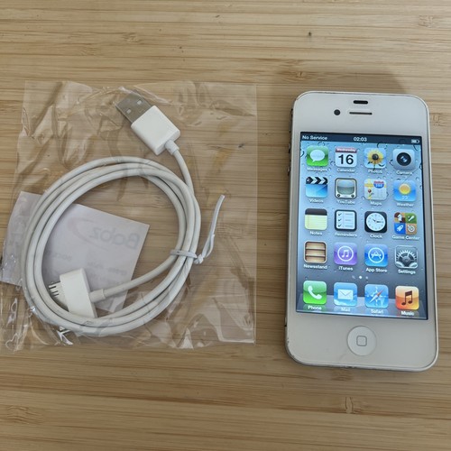 Apple iphone ios 0 white - 4s,