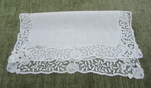 Quality vintage handkerchief - quality,