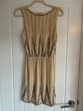 Lace & Beads Champagne Beaded