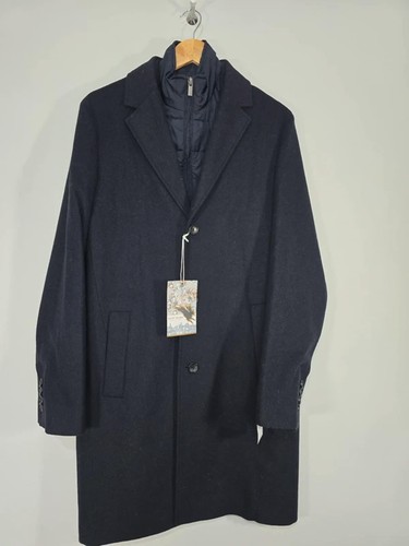 Harry brown mens navy wool - brown,