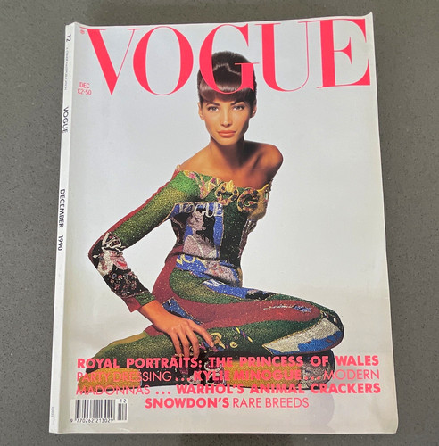 Vogue december 1990 issue - 1990, 12