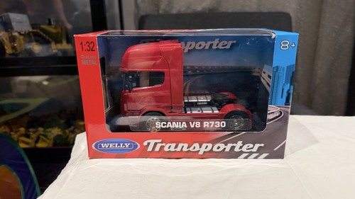 Welly transporter scania - welly, v8