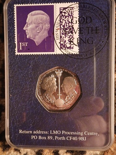King charles iii - 50p, ist
