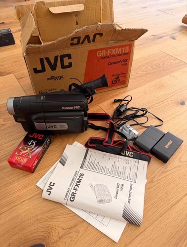 Jvc compact vhs camcorder - vhs,