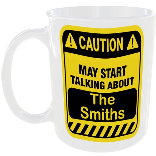 The smiths mug funny caution - smiths,