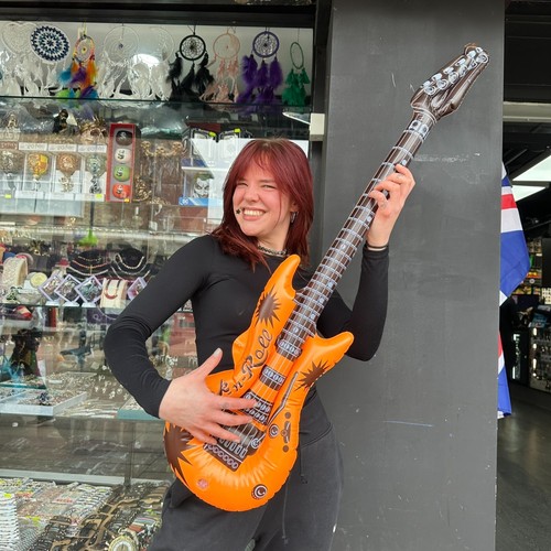 Inflatable guitar 100cm - guitar,
