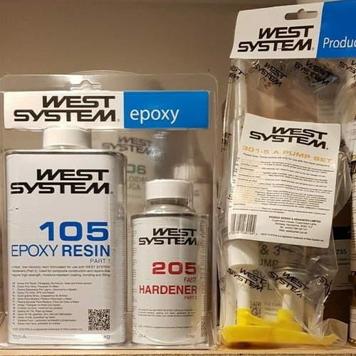 West system pack 105 epoxy - 105,