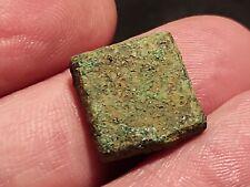 Roman/byzantine bronze coin weight uncleaned con. Please see description. LA179i