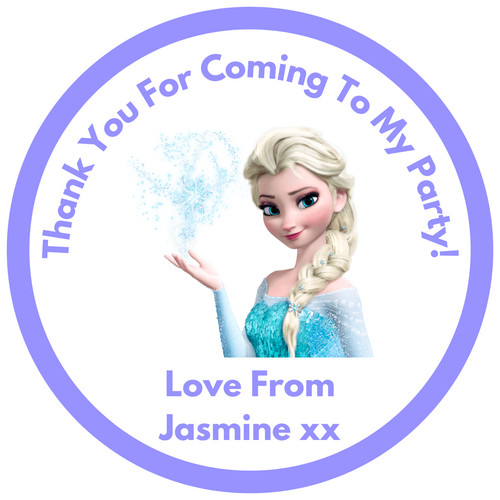 Personalised birthday stickers - birthday,