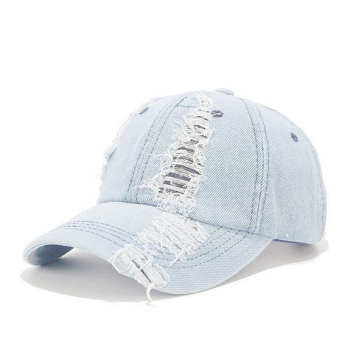 Unisex washed distressed - distressed, denim