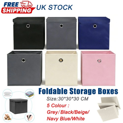 Foldable storage boxes with - foldable,