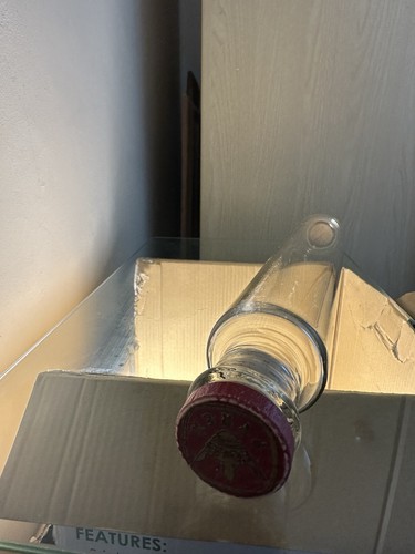 Vintage large glass rolling - large,