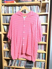 Vivien of Holloway Pink 50s style Rockabilly Shirt - Size XL