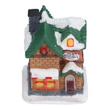 Resin Christmas Scene Village