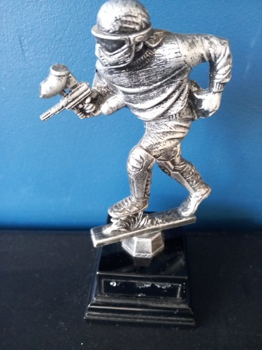 Plastic paintball soldier - plastic,