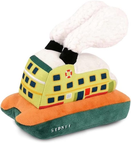 Plush dog toy - p.l.a.y., –