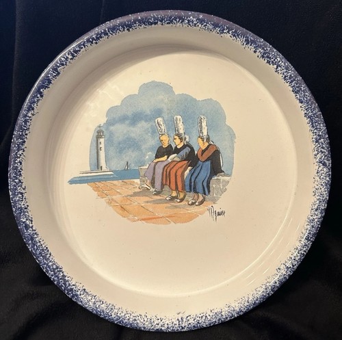 Vintage french hand painted - vintage,