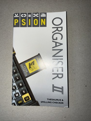 Psion organiser thesaurus - -,